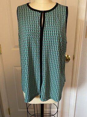 Liz Claiborne Sleeveless Top XL